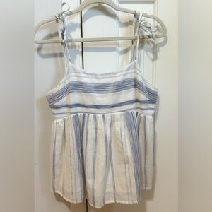 J.O.A Revolve Tie Blouse